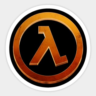 half life Sticker